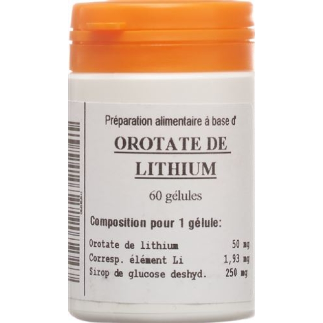 OLIGOPHARM OROTATE LITH 50MG