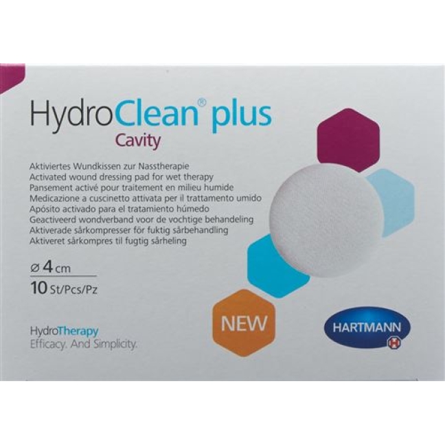 Hydroclean Plus Wundkissen 4см Cavity 10 штук