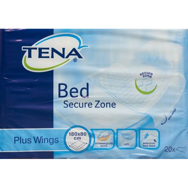 TENA BED PLUS WINGS 80X180CM