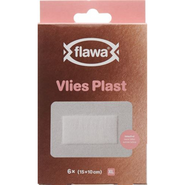 Flawa Vlies Plast Grosse XL 10x15см 6 штук