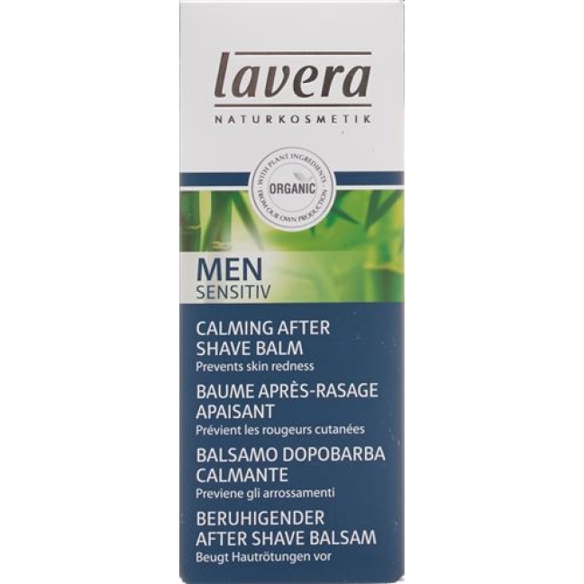 Lavera Men Sensitiv After Shave бальзамуспокаивающий 50мл