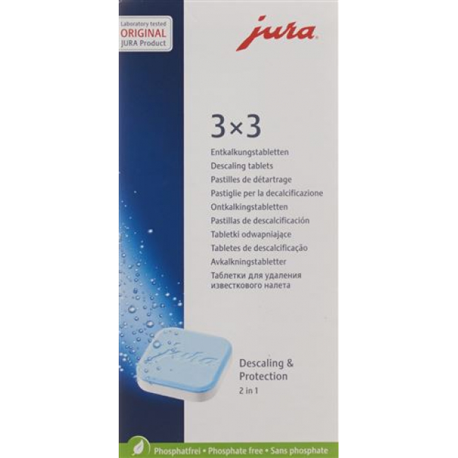 JURA ENTKALKUNGSTABLETTEN PACK