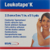 Leukotape K пластырейband 5мX2.5см Hautfarben 5 штук