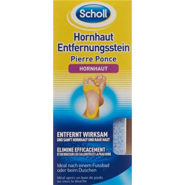 Scholl Hornhaut Entfernungsstein