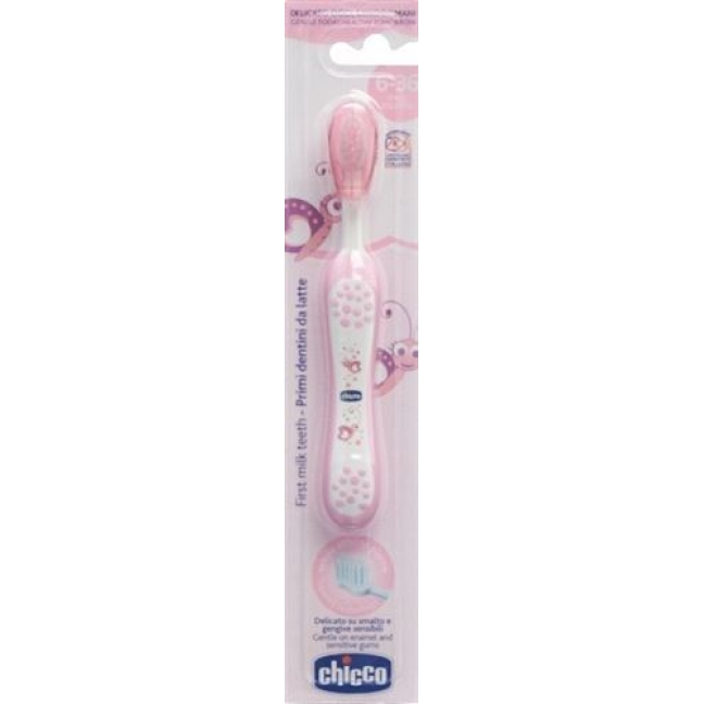 Chicco Zahnburste Pink 6m+