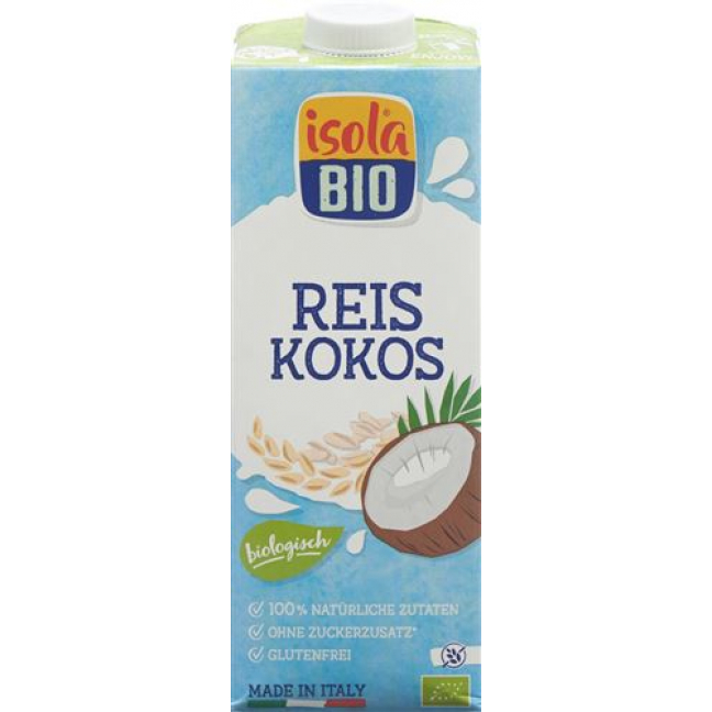 ISOLA BIO KOKOS-REIS DRINK TET