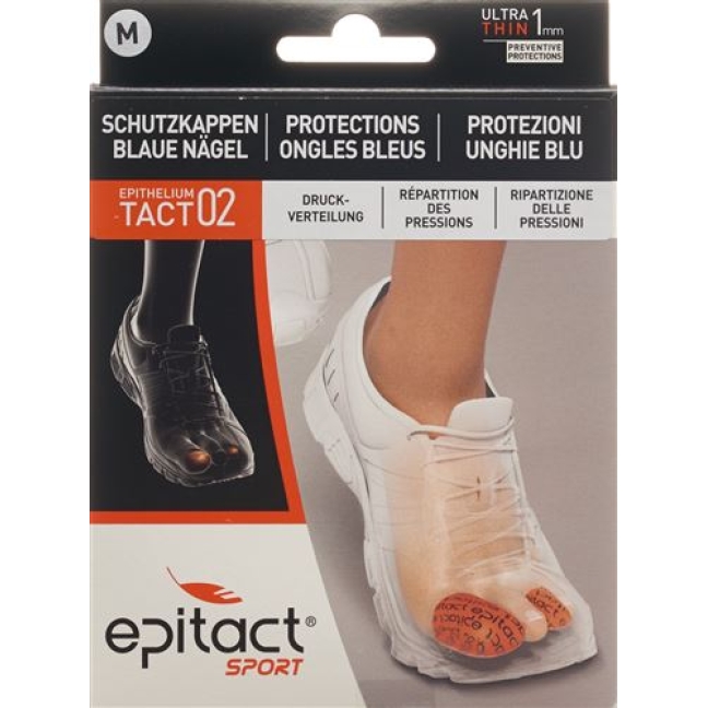 Epitact Sport Zehenschutz Blaue Nagel M 25мм 2 штуки