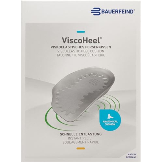 Viscoheel Fersenkissen Grosse 4 (44-47) 1 Paar