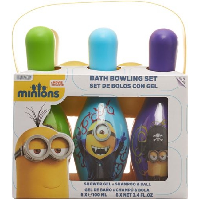 MINIONS BOWLING SHAMP+DUSCH+BA