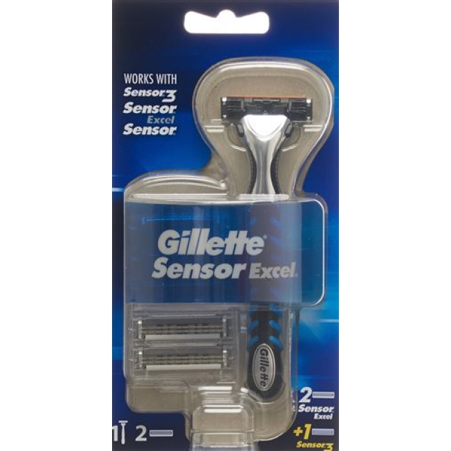 Gillette Sensorexcel Universal App mit 3 Klingen