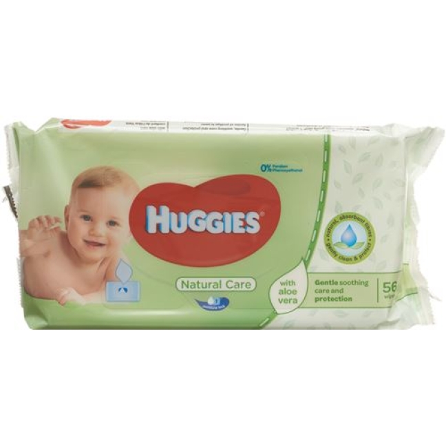 Huggies Feuchttucher Natural Care 56 штук