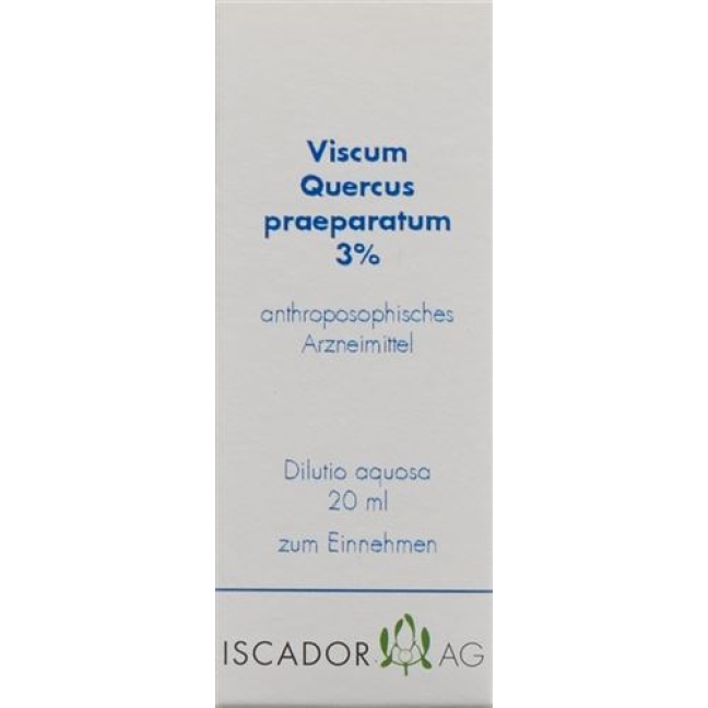 Искадор Вискум Кверкус 3% водный раствор 20 мл