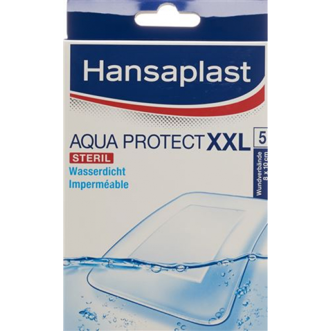 Hansaplast Aqua Protect Strips XXL 5 штук