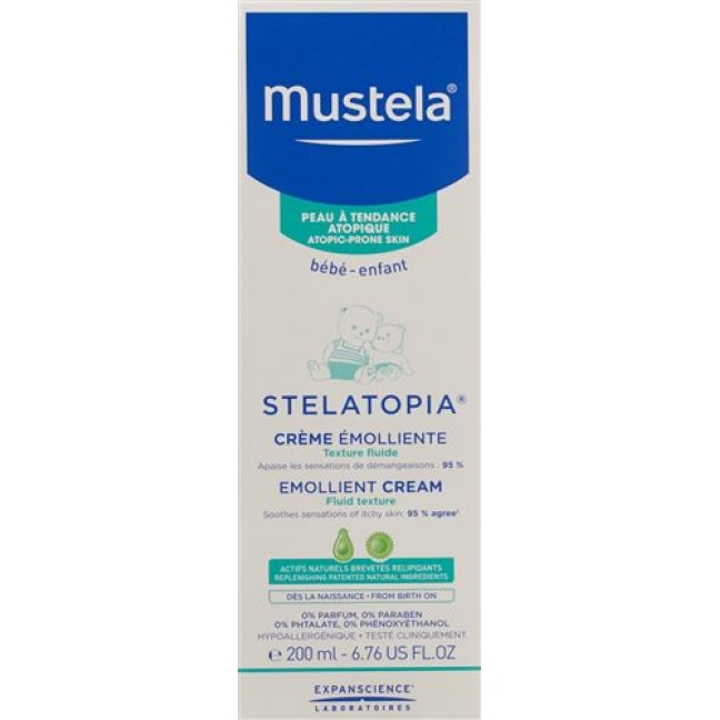 Mustela Stelatopia крем Atopische Haut 200мл