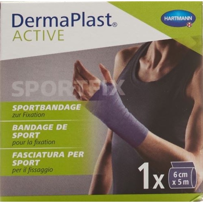 Dermaplast Active Sportbandage 6смx5m Blau