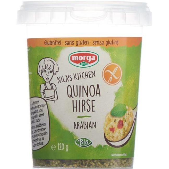 Morga Quinoa-Hirse Arabian Bio 120г