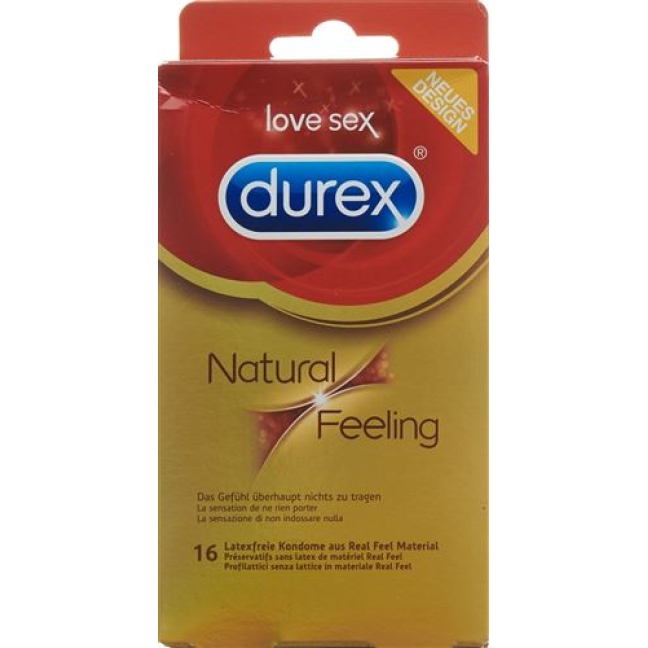 Durex Natural Feeling Praservativ Big Pack 16 штук