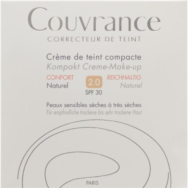 Avene Couvrance Kompakt Make-Up Naturel 02 10г