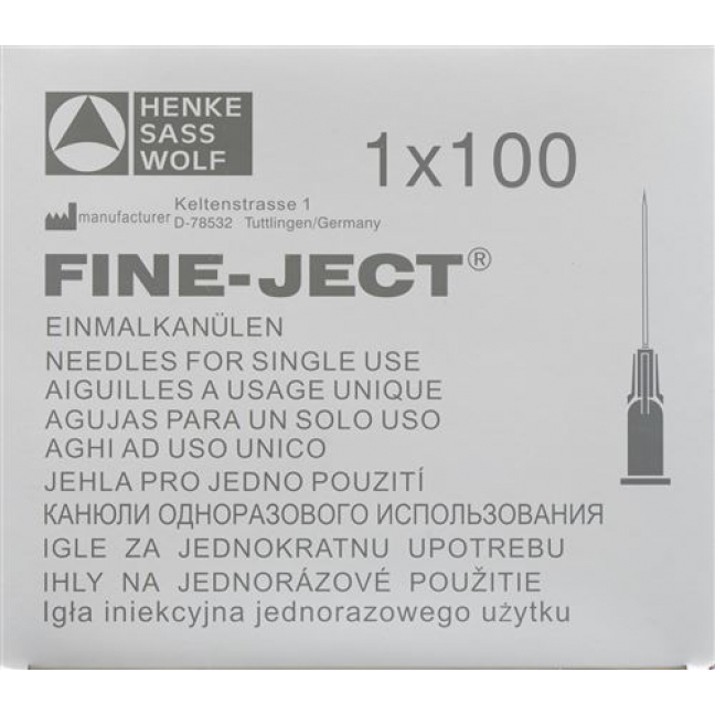 HSW F-JECT EINM 20G 0.9X55 GEL