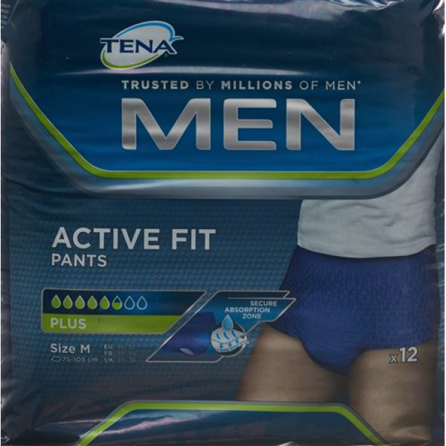 TENA MEN ACTIVE FIT PANTS