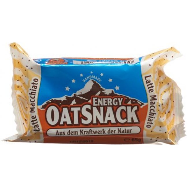 ENERGY OATSNACK LATTE MACCIATO