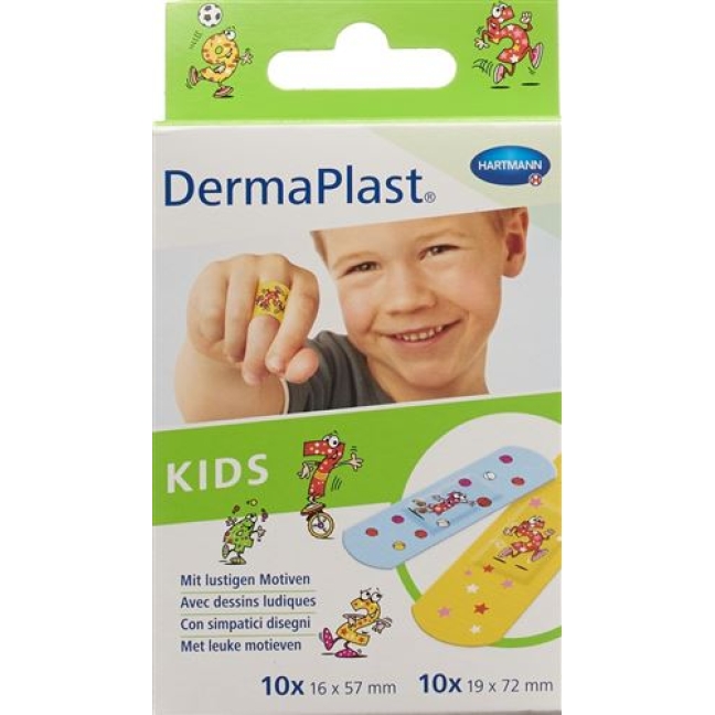 DERMAPL KIDS STRIPS 2 GROESSEN