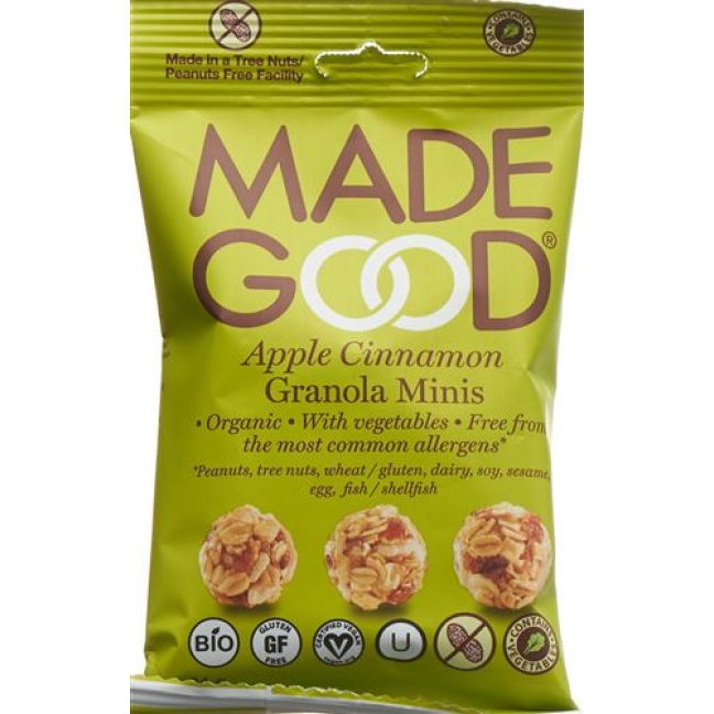 MADE GOOD GRANOLA MINIS APPLE