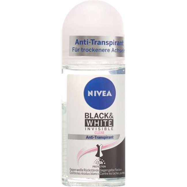 NIVEA FEMALE INVIS BLAC+WHI CL