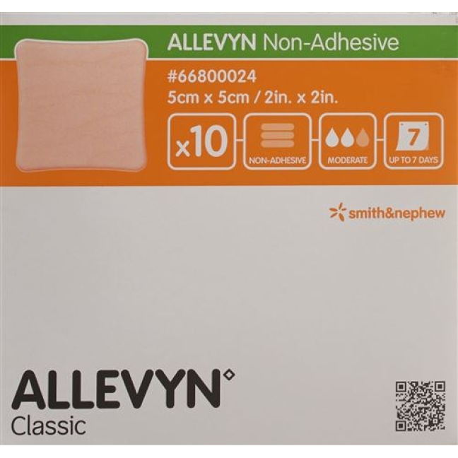 ALLEVYN NON-ADH VERB 5X5CM