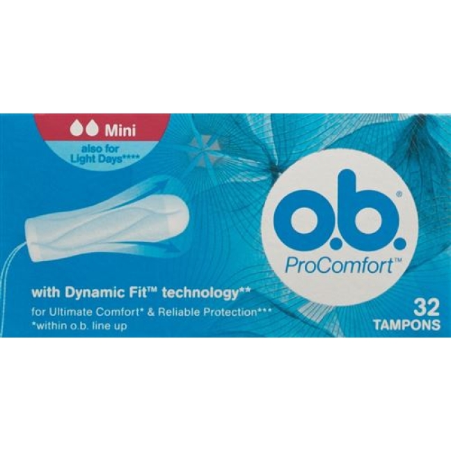 OB TAMPONS PROCOMFORT MINI