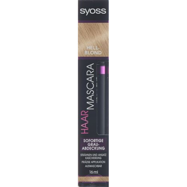 SYOSS HAAR MASCARA HELLBLOND