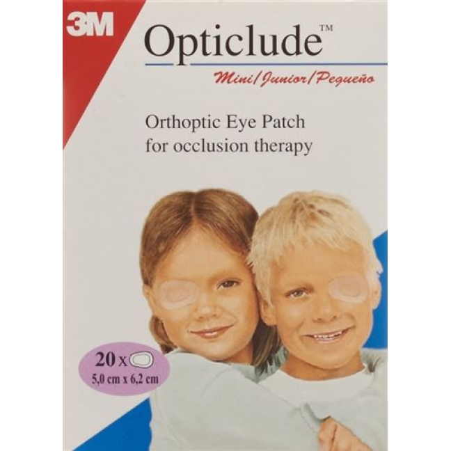 3M Opticlude Mini Augenpflaster 6x5см 20 штук