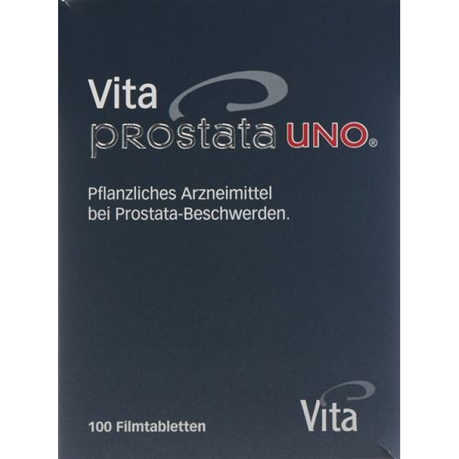 Вита Простата Уно таблетки, покрытые оболочкой, 600 мг 100 штук