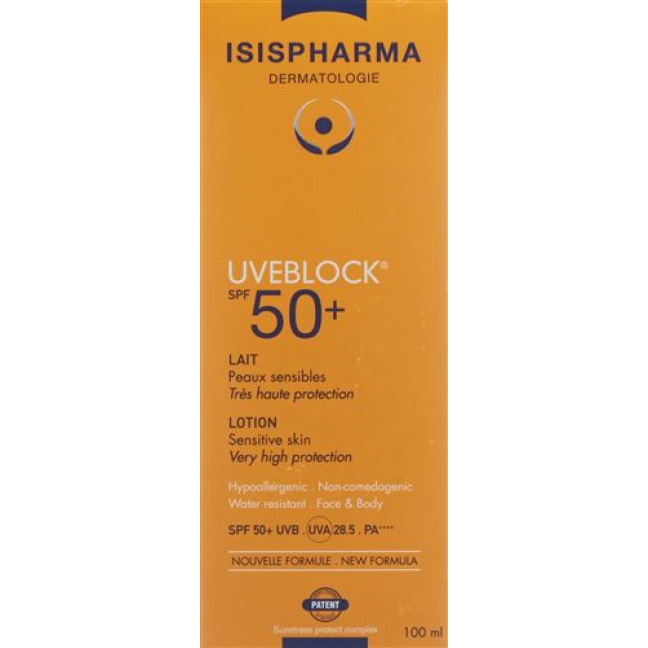 ISIS PHARMA UVEBLOCK LAIT SPF5