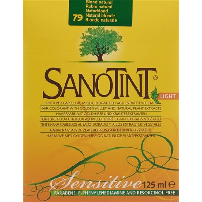 Sanotint Light цвет волос 79 Naturblond