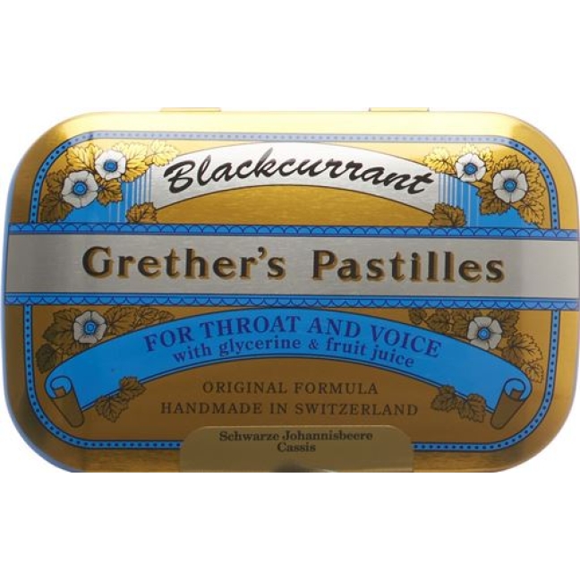 Grether’s Pastilles Blackcurrant 110г