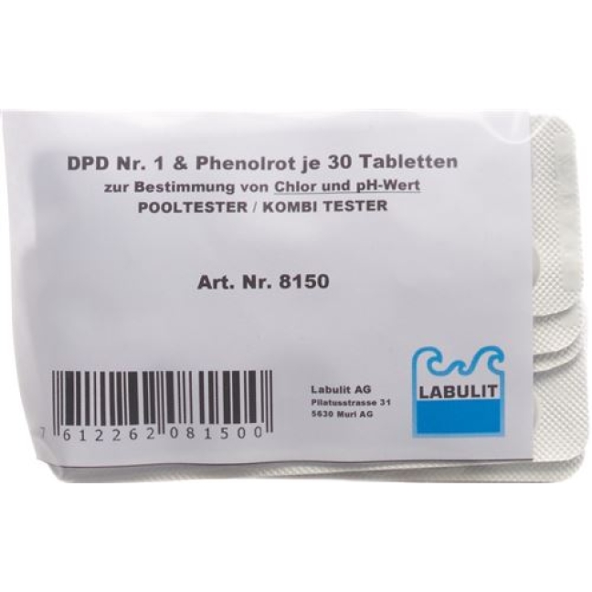 Labulit DPD Nr.1 und Phenolrot Ersatz je 30 штук