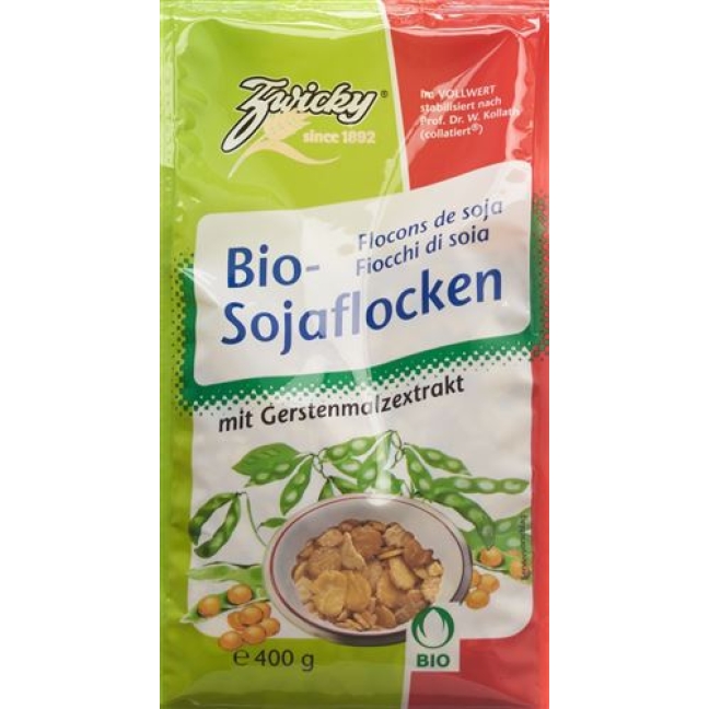 Zwicky Bio Sojaflocken 400г