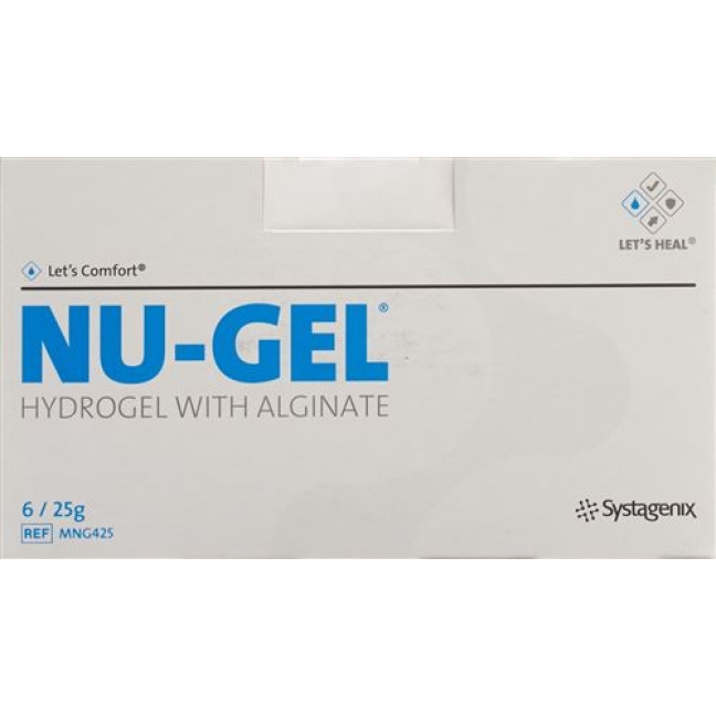 Nu гель Hydrogel mit Alginat 6x 25г