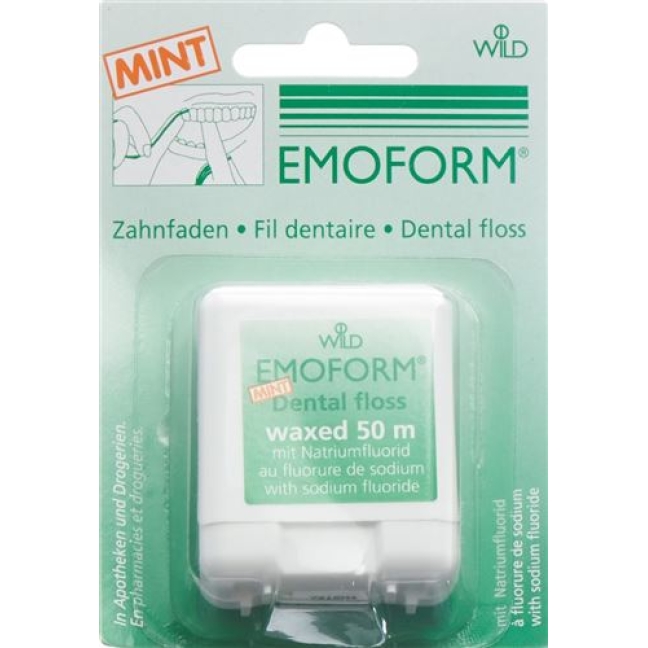 Emoform Zahnfaden Mint 50м