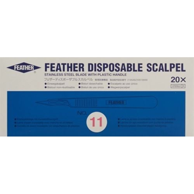 FEATHER SKALPELL 1X NR 11