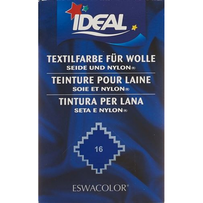 Ideal Wolle Color No16 Blau Franc 30г