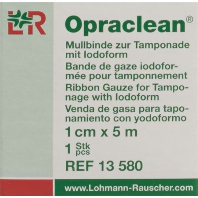 Opraclean Jodoform Tamponade 1смx5м