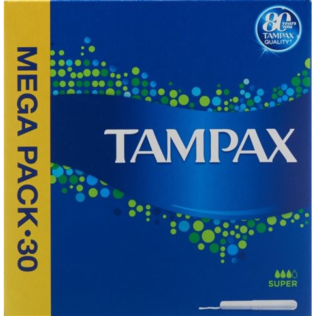 Tampax Super Tampons 30 штук