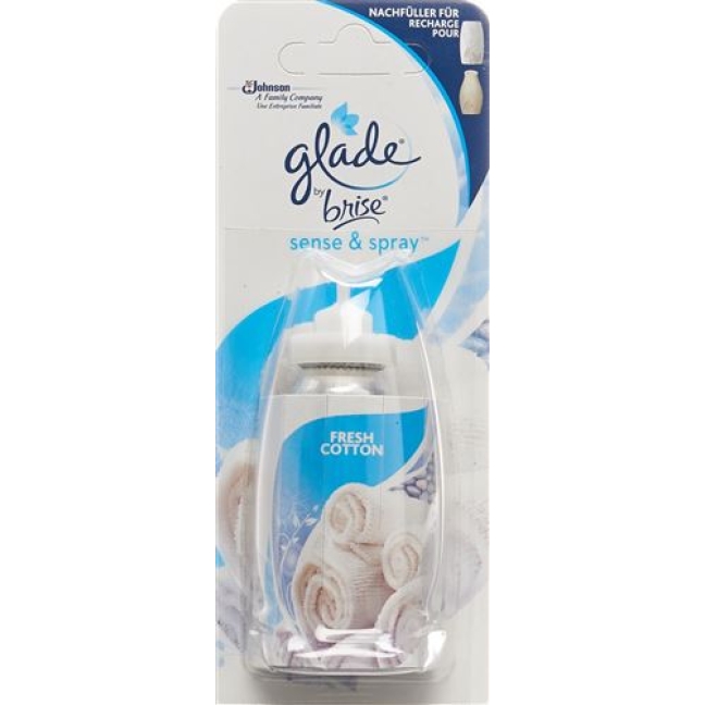 Glade Sense&spray Refill Fresh Cotton 18мл