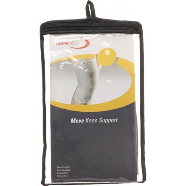 Omnimed Move Knie-Bandage XL Weiss-Grau