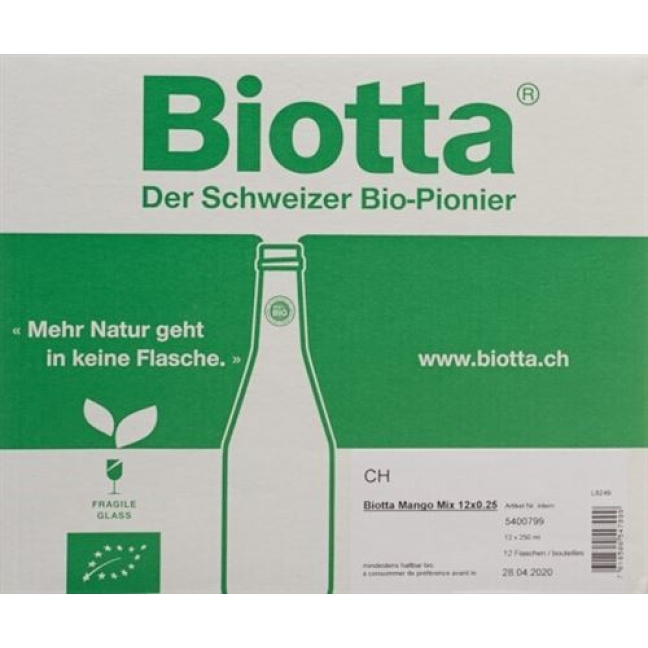 BIOTTA MANGO MIX SAFT BIO