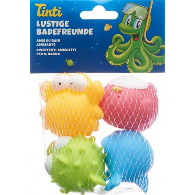 TINTI LUSTIGE BADEFREUNDE 4ER