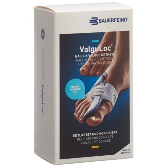 ValguLoc Stabilorthese Hallux Grosse 2 Links Titan