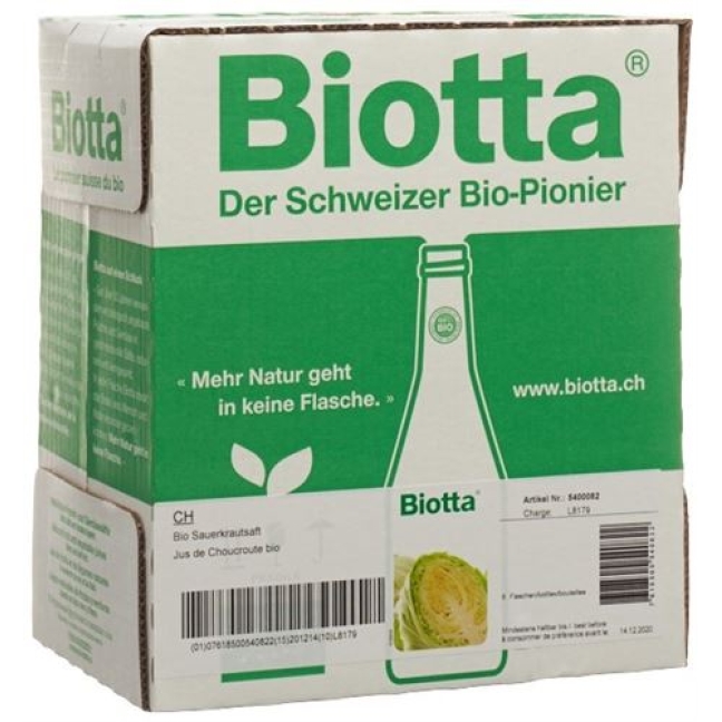 BIOTTA BIO SAUERKRAUT SAF